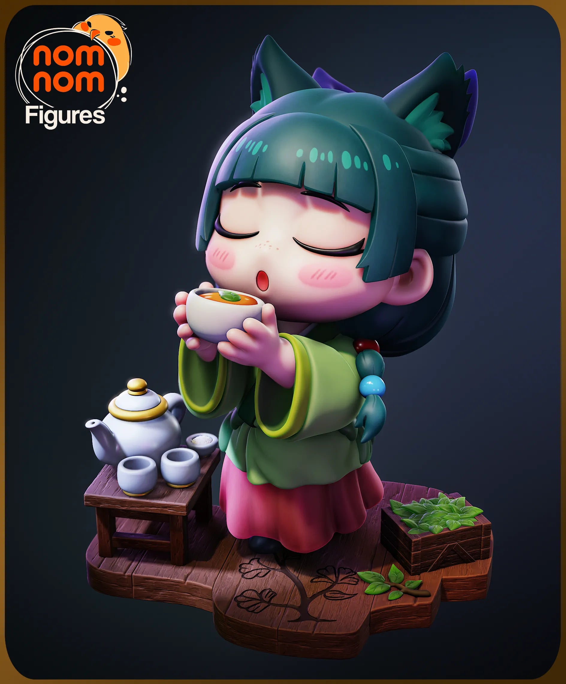 Chibi Apothecary | Resin Garage Kit Figure Anime Fan Art | Nomnom Figures