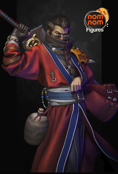 The Last Mentor | Resin Garage Kit Figure Fan Art | Nomnom Figures