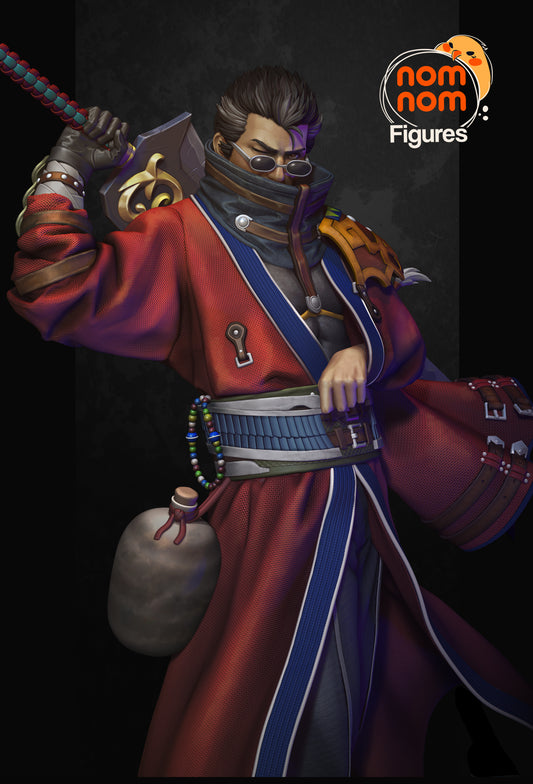The Last Mentor | Resin Garage Kit Figure Fan Art | Nomnom Figures