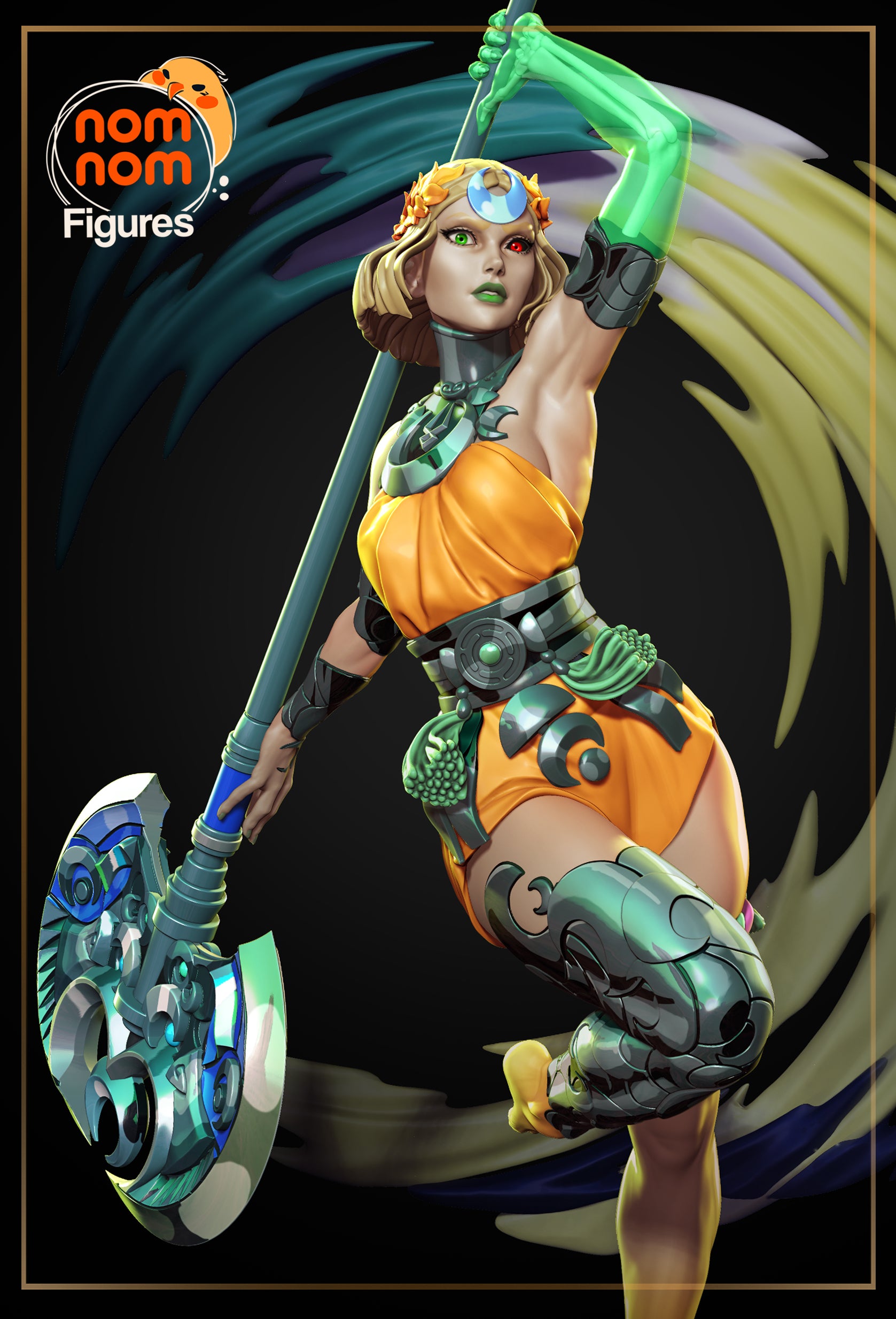 The Underworld Witch | Resin Garage Kit Figure Fan Art | Nomnom Figures