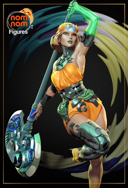 The Underworld Witch | Resin Garage Kit Figure Fan Art | Nomnom Figures
