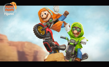 Playful Adventure Brothers | Resin Garage Kit Figure Fan Art | Nomnom Figures