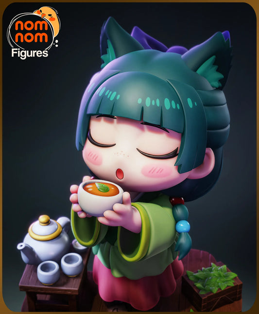 Chibi Apothecary | Resin Garage Kit Figure Anime Fan Art | Nomnom Figures
