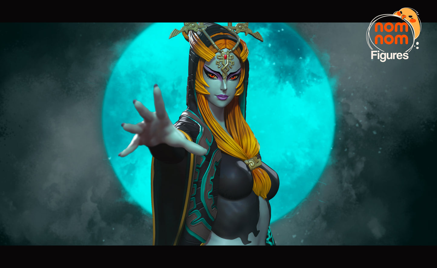 Twilight Queen | Resin Garage Kit Figure Fan Art | Nomnom Figures