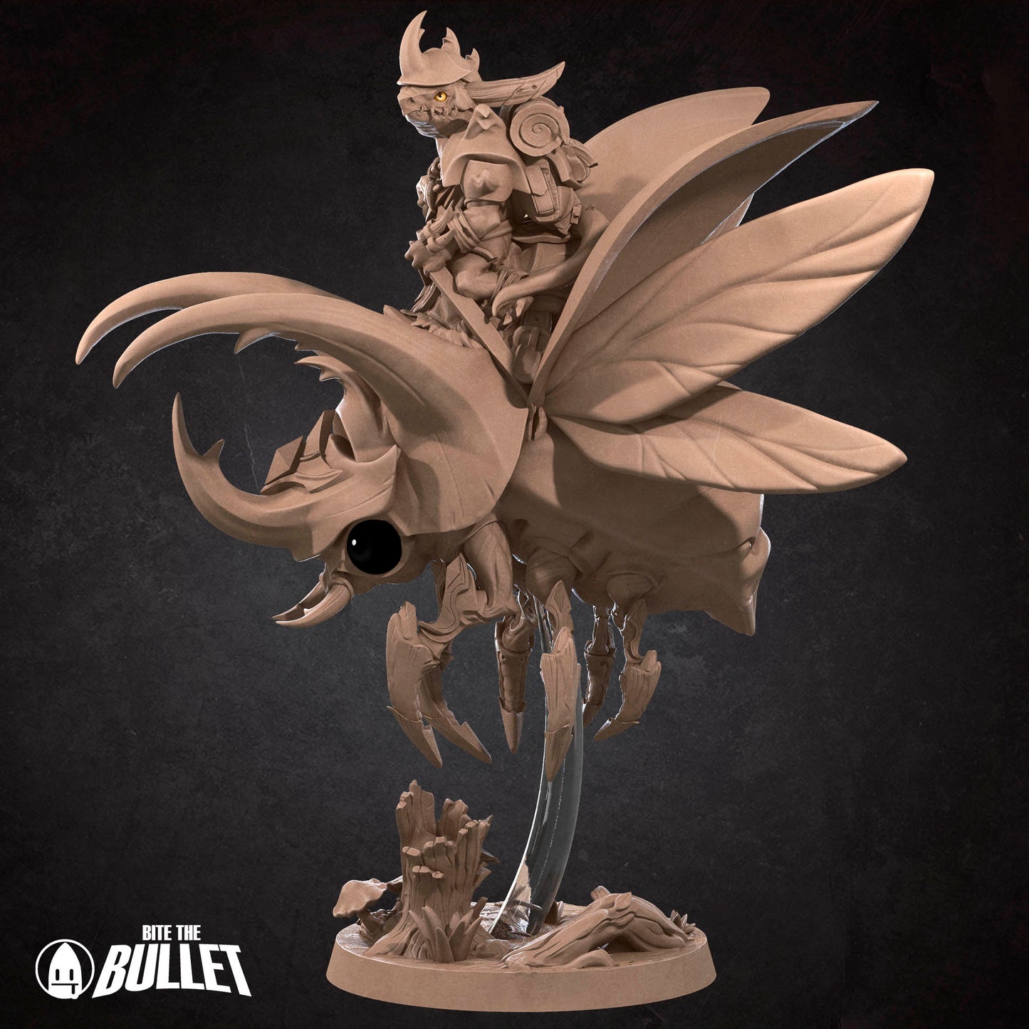 Kobold Beetle Rider | D&D TTRPG Miniature | Bite the Bullet