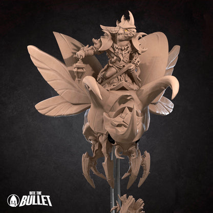Kobold Beetle Rider | D&D TTRPG Miniature | Bite the Bullet