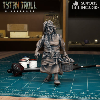 CoS Bella Sunbane | D&D TTRPG Mini | TytanTroll Miniatures