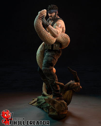 1:10 Snake Muncher | Resin Garage Kit Figure Game Fan Art | h3LL creator