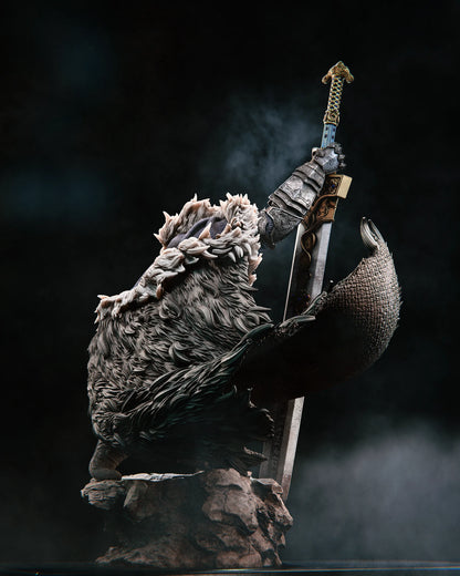 1:12 Half-Wolf Knight | Resin Garage Kit Figure Game Fan Art | CA 3D Studios