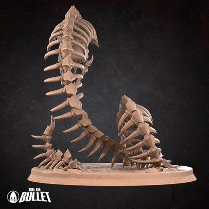Bone Naga | D&D TTRPG Miniature | Bite the Bullet