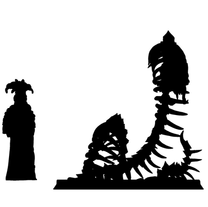 Bone Naga | D&D TTRPG Miniature | Bite the Bullet