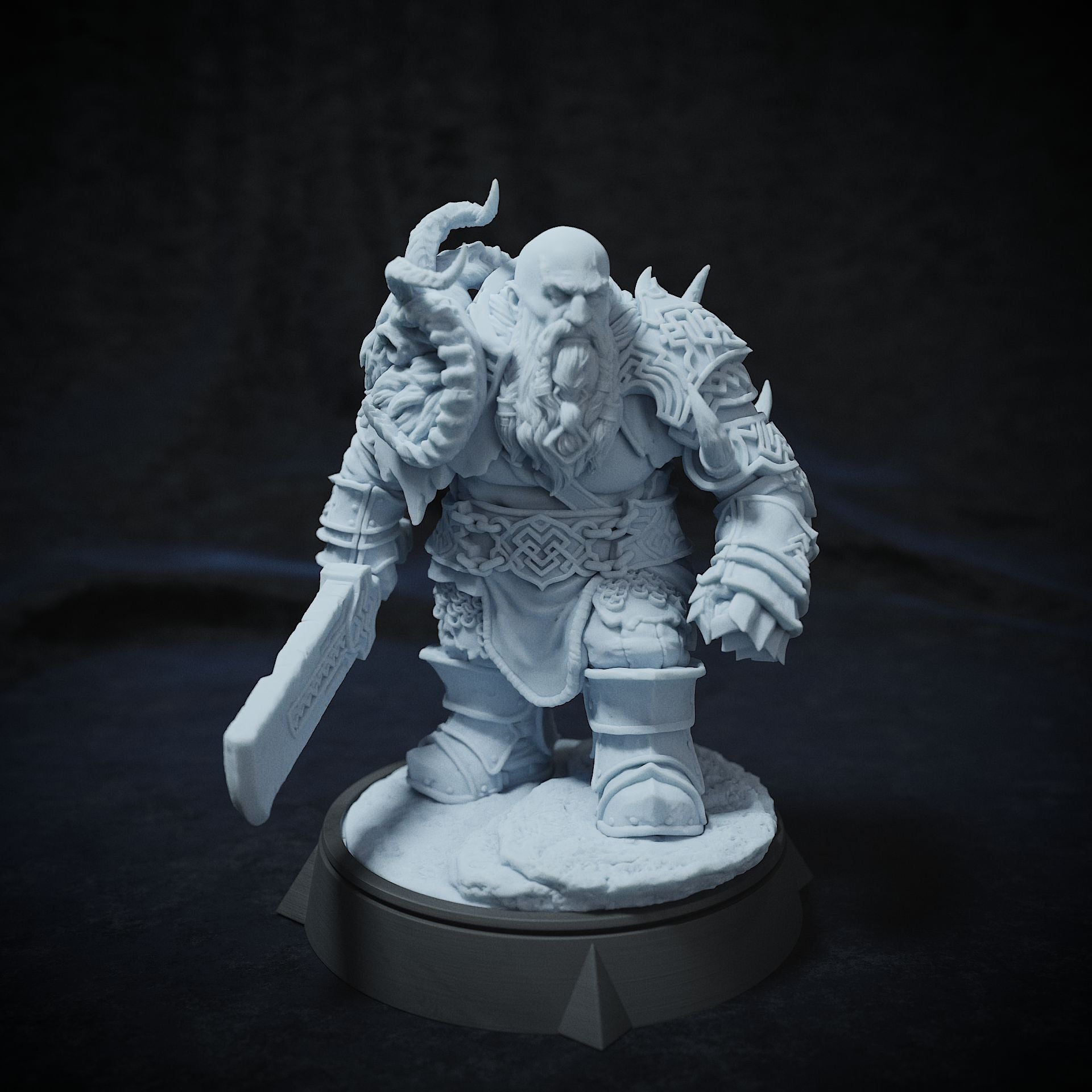 Brathur Stonefist, Hero | DnD Miniature Character | Cripta Studios - Tattles Told 3D