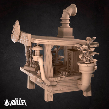 Bullet Town Forest Village, Edible Bugs Sale Point Set | D&D TTRPG Scatter | Bite the Bullet