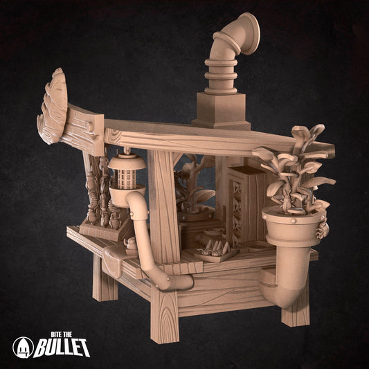 Bullet Town Forest Village, Edible Bugs Sale Point Set | D&D TTRPG Scatter | Bite the Bullet