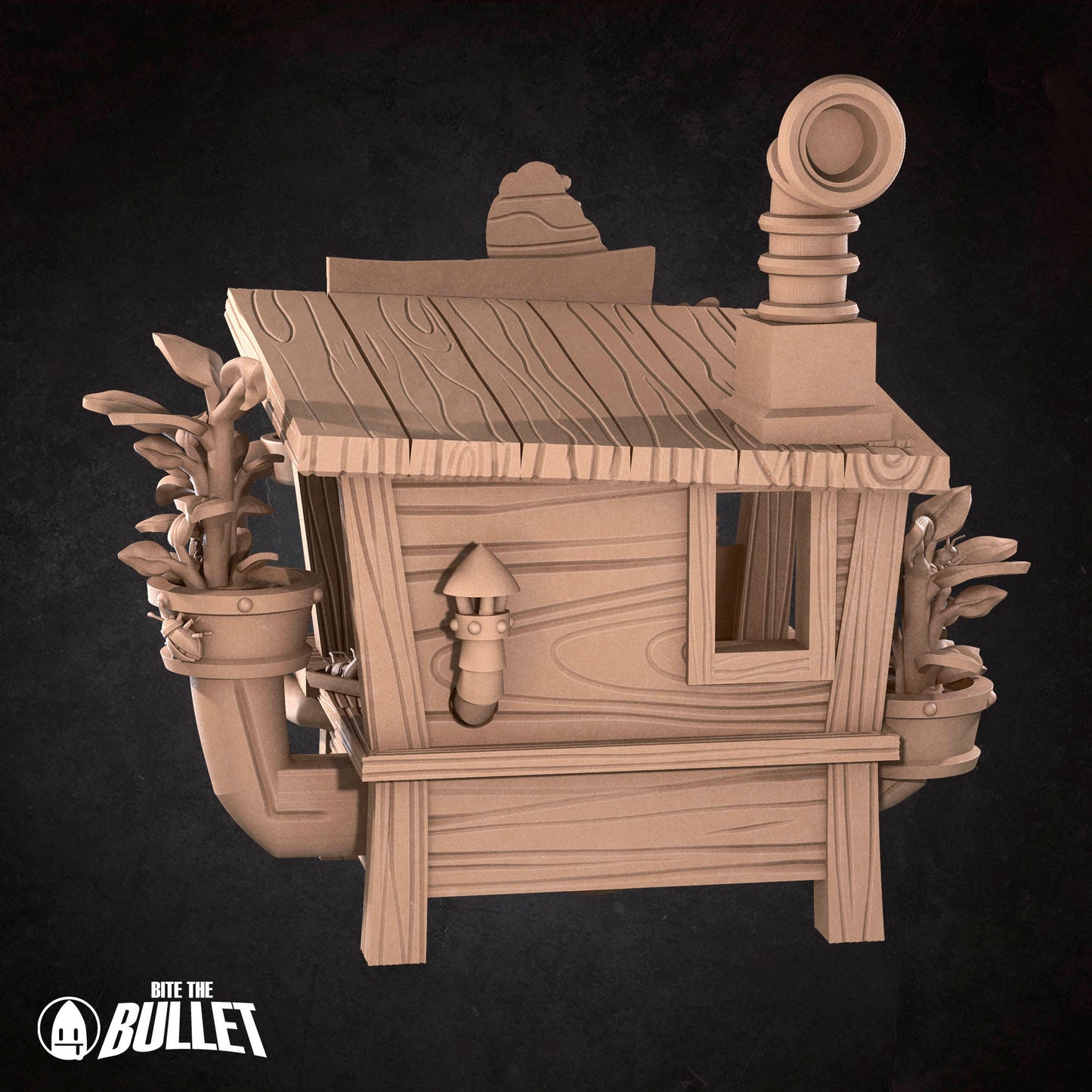 Bullet Town Forest Village, Edible Bugs Sale Point Set | D&D TTRPG Scatter | Bite the Bullet