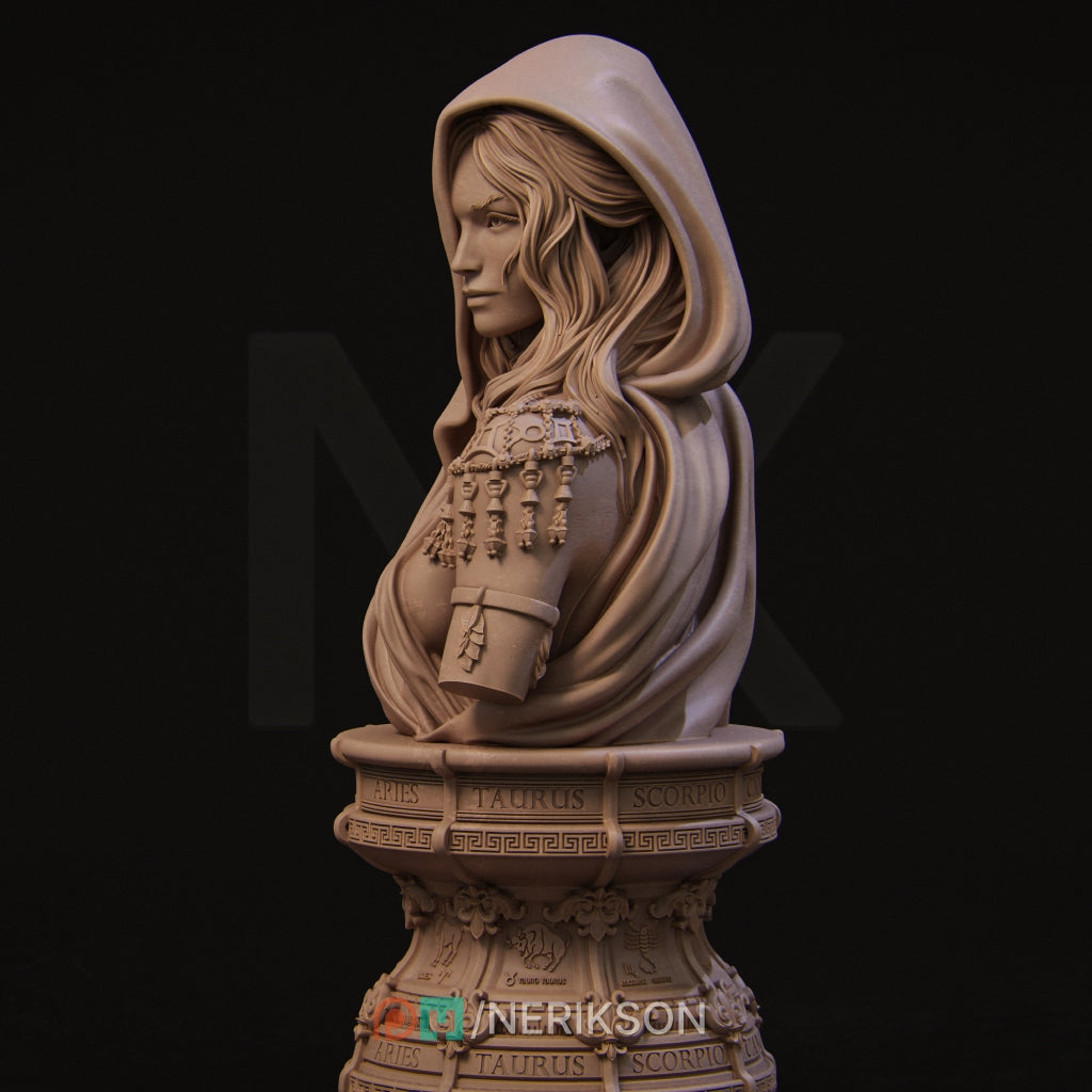 The Moirai, The Fates, Diorama | Garage Resin Kit Statue | D&D TTRPG Fantasy | Nerikson