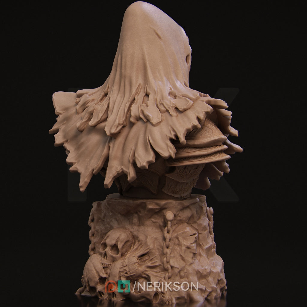 Four Horsemen, Death | Garage Resin Kit Statue or Bust | D&D TTRPG Fantasy Miniature | Nerikson