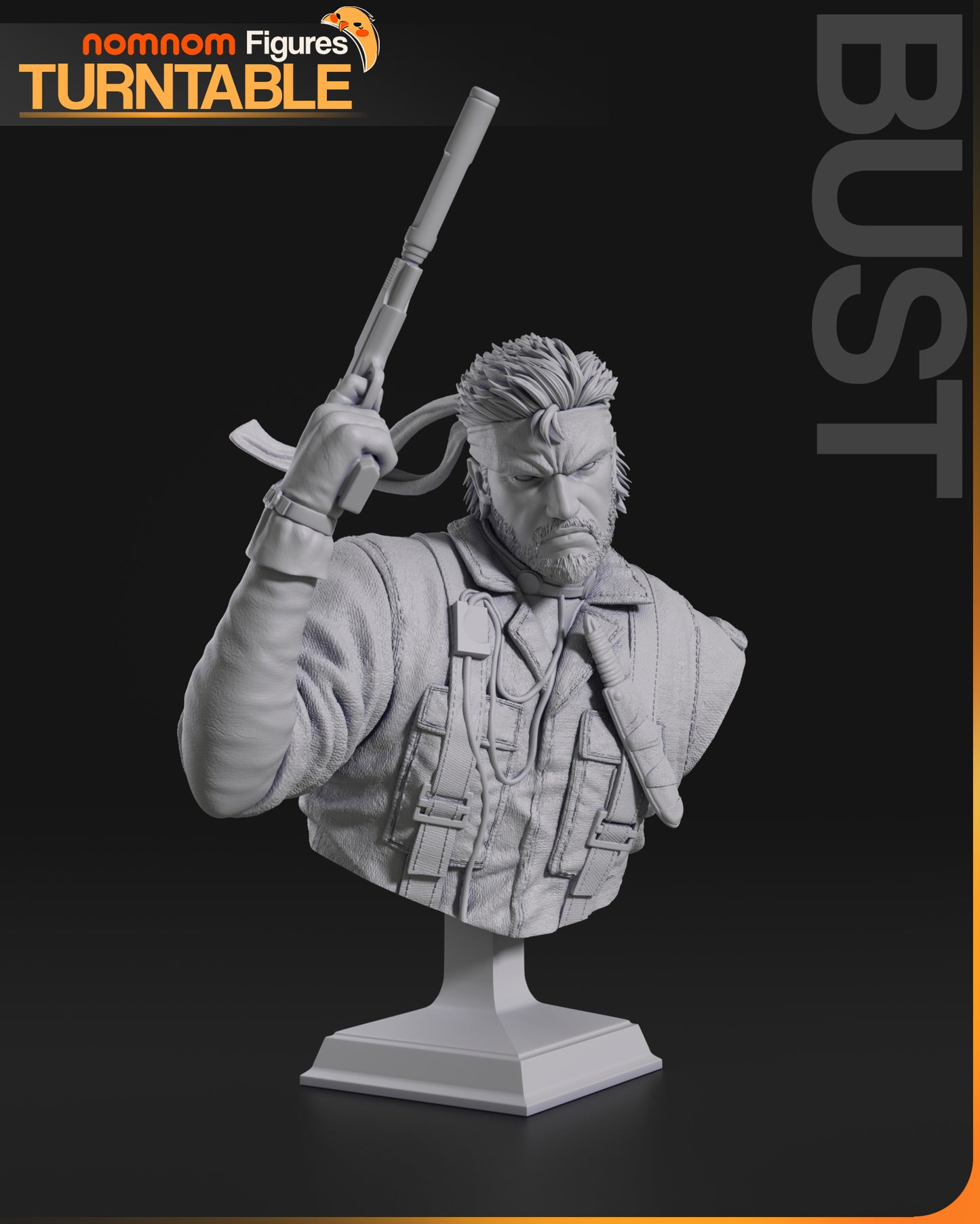 1:10 Shadow Operative | Resin Garage Kit Figure Fan Art | Nomnom Figures
