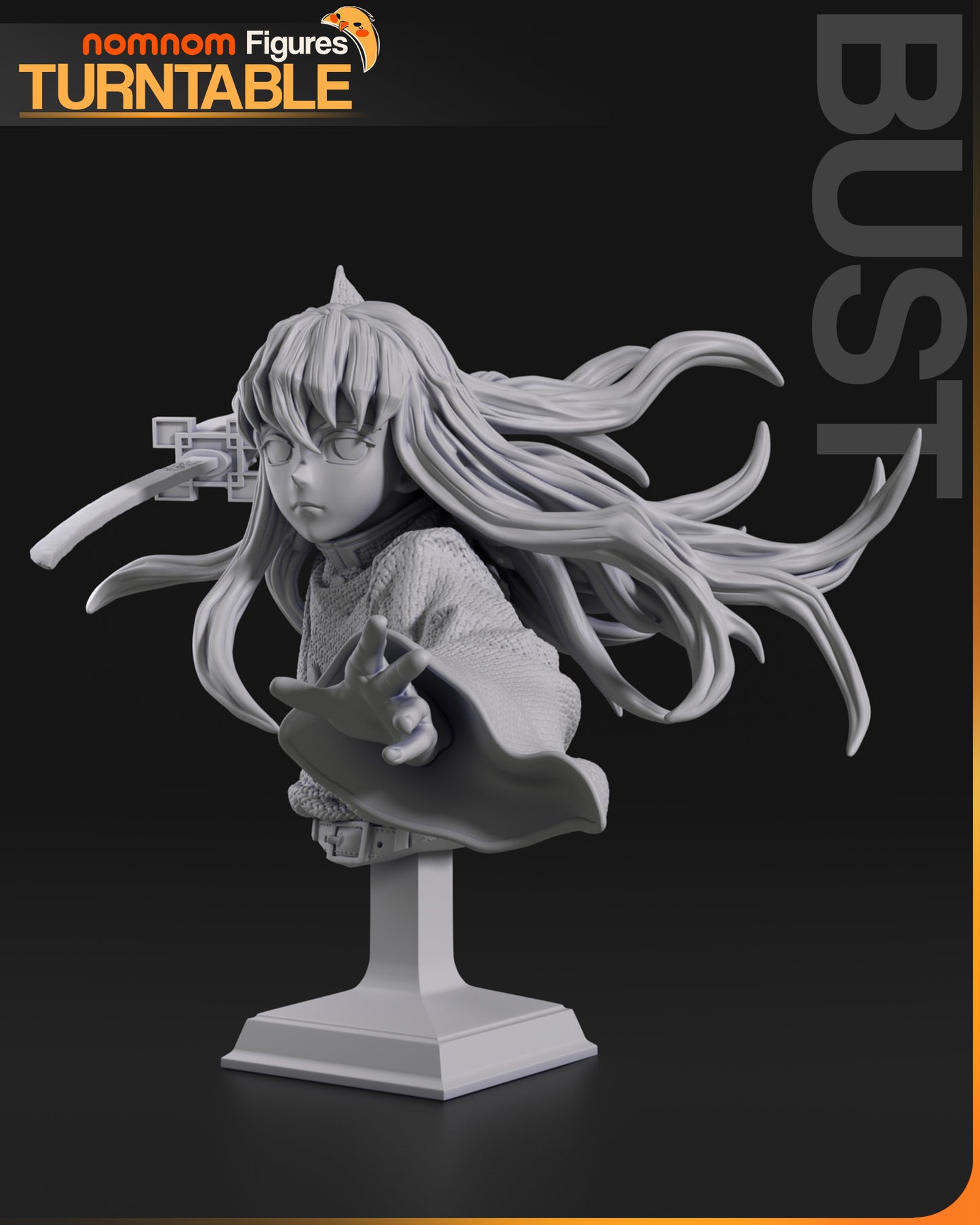 1:10 Child of Mist | Resin Garage Kit Figure Fan Art | Nomnom Figures