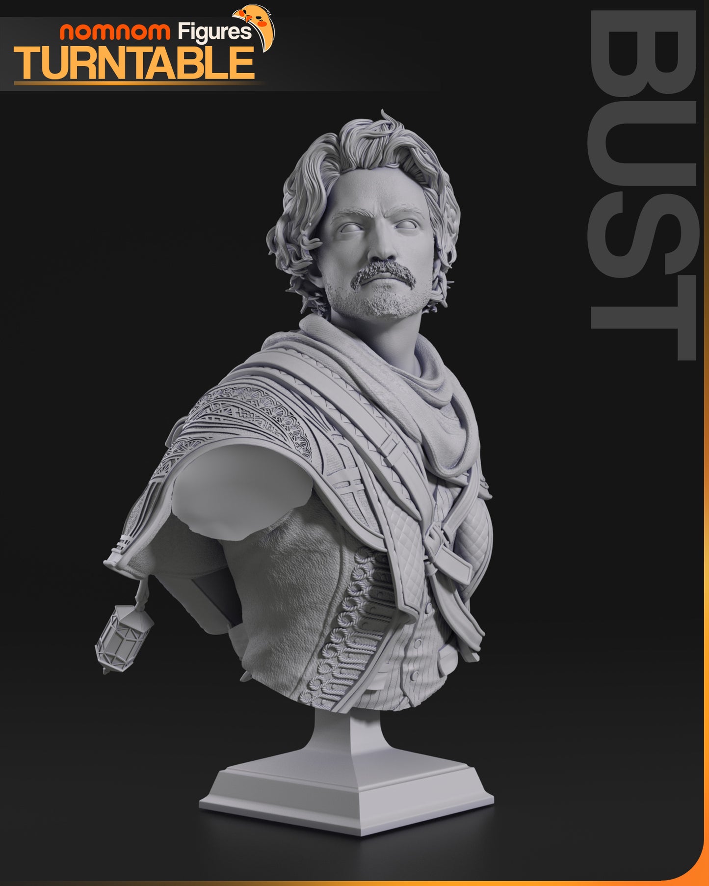 The Last Warden | Resin Garage Kit Figure Game Fan Art | Nomnom Figures