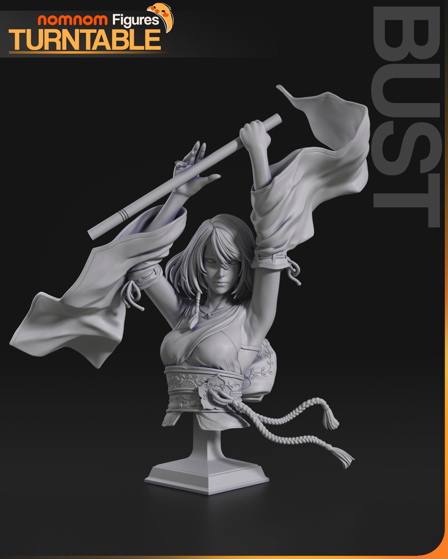 Pretty Summoner | Resin Garage Kit Figure Fan Art | Nomnom Figures