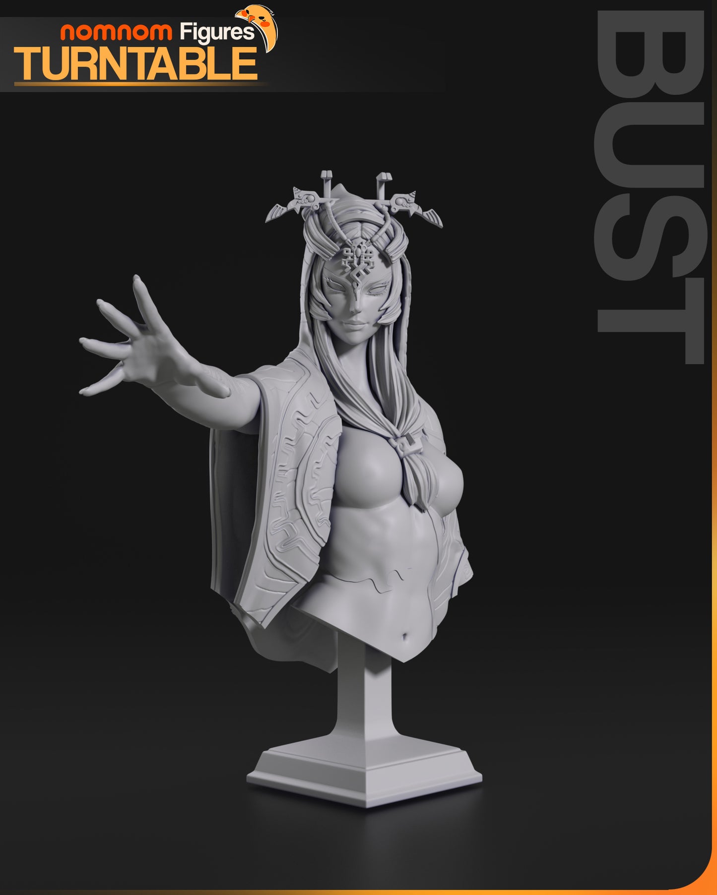 Twilight Queen | Resin Garage Kit Figure Fan Art | Nomnom Figures