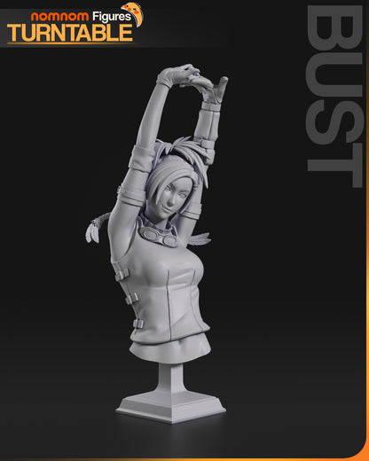 Agile Tech Fighter | Resin Garage Kit Figure Fan Art | Nomnom Figures