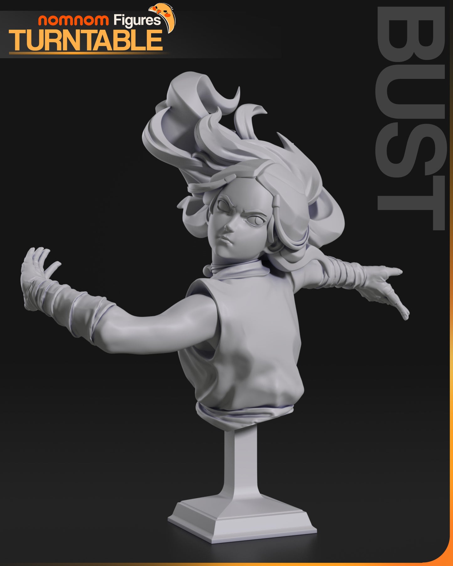 Mastery of Water | Resin Garage Kit Figure Fan Art | Nomnom Figures