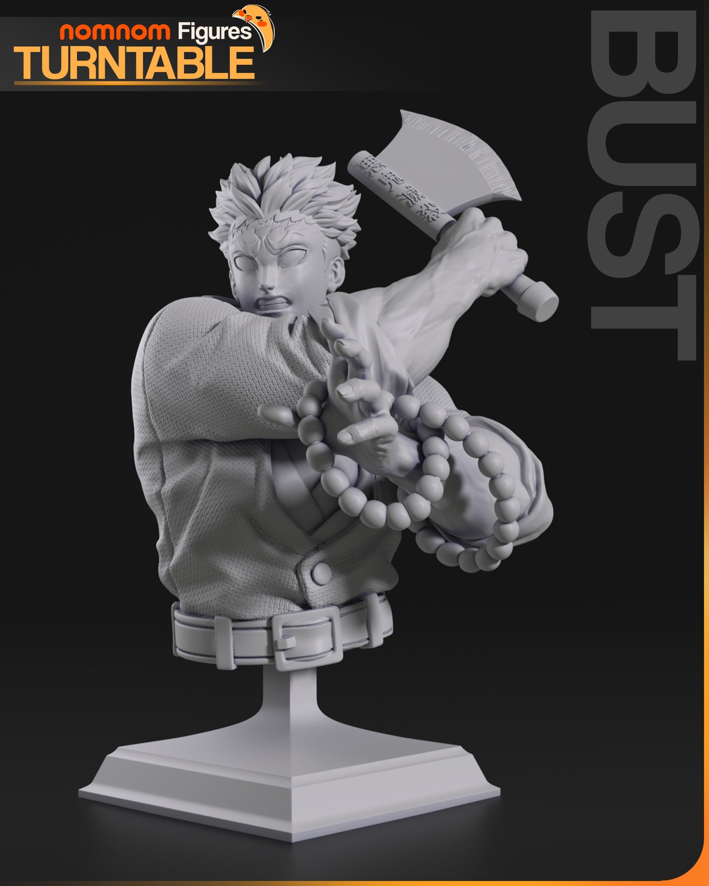 1:10 Stone Guardian | Resin Garage Kit Figure Fan Art | Nomnom Figures