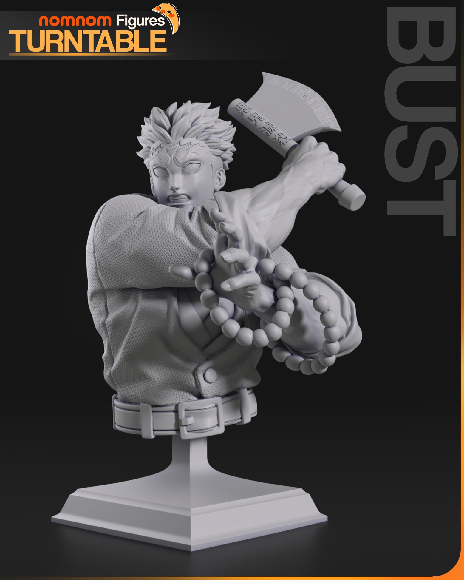 1:10 Stone Guardian | Resin Garage Kit Figure Fan Art | Nomnom Figures