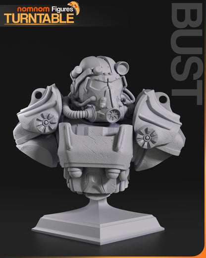 Wasteland Sentinel | Resin Garage Kit Figure Game Fan Art | Nomnom Figures