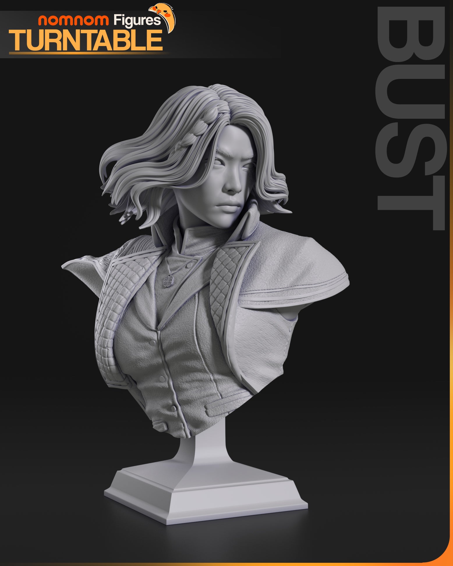 Steadfast Grace | Resin Garage Kit Figure Game Fan Art | Nomnom Figures