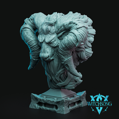Kahrtrop, Defender of the North | Mini or Bust | Monster Miniature Statue | Witchsong Miniatures
