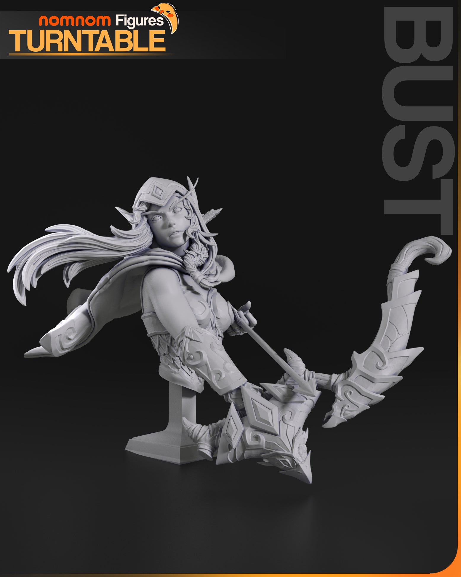 1:10 Emerald Sentinel | Resin Garage Kit Figure Fan Art | Nomnom Figures