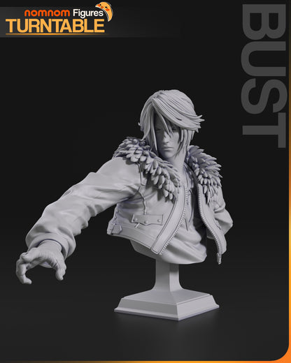 Brooding Combatant | Resin Garage Kit Figure Fan Art | Nomnom Figures