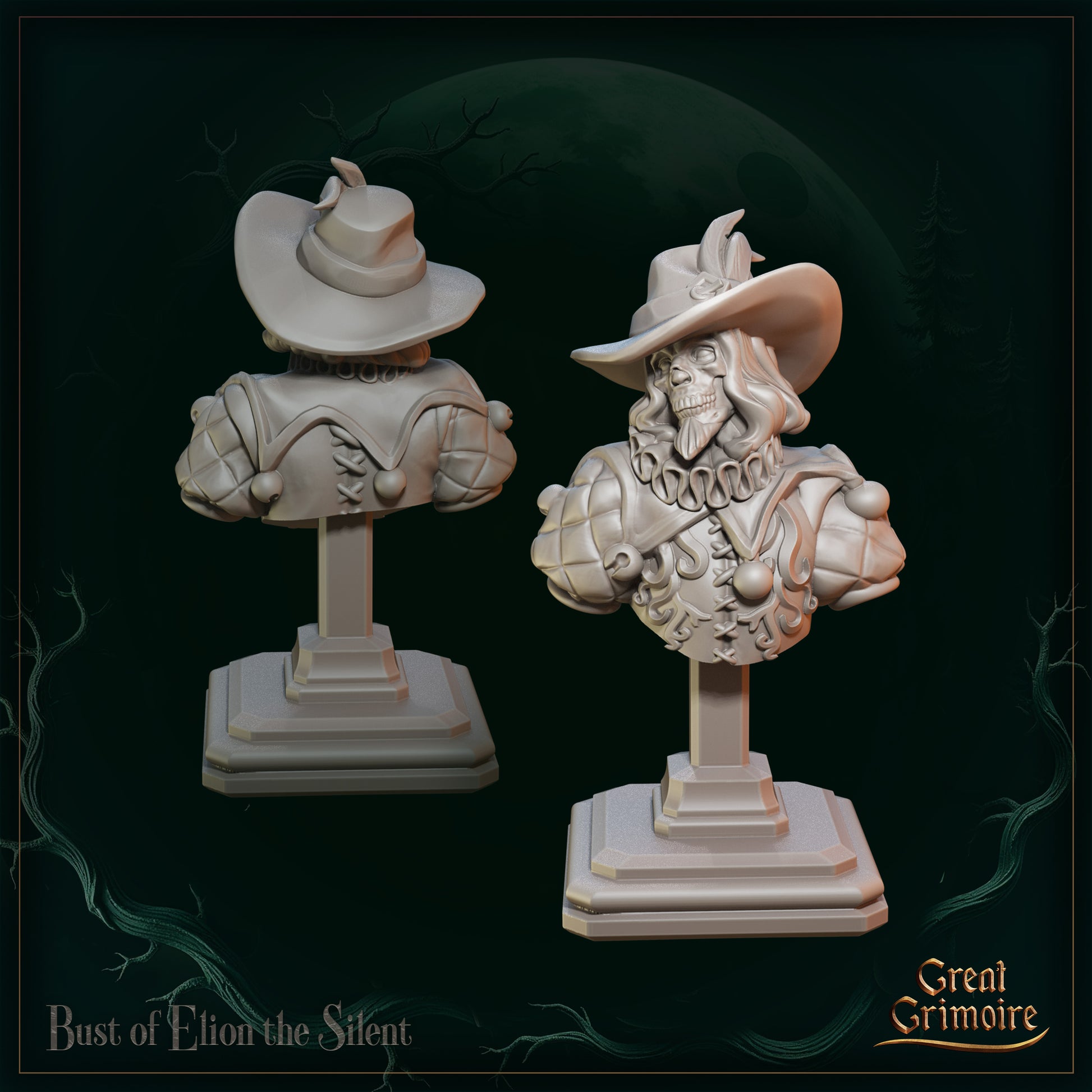 Song of the Eternal Night | Tabletop Gaming Miniatures Collection | Great Grimoire