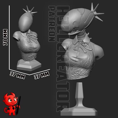 1:10 Explosive Assassin | Resin Garage Kit Figure Game Fan Art | h3LL creator