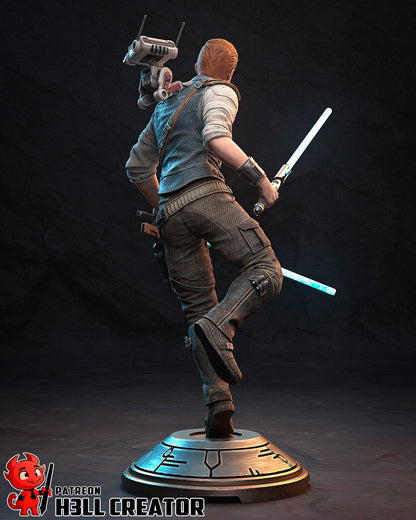 1:12 Galactic Survivor | Resin Garage Kit Figure Game Fan Art | h3LL creator