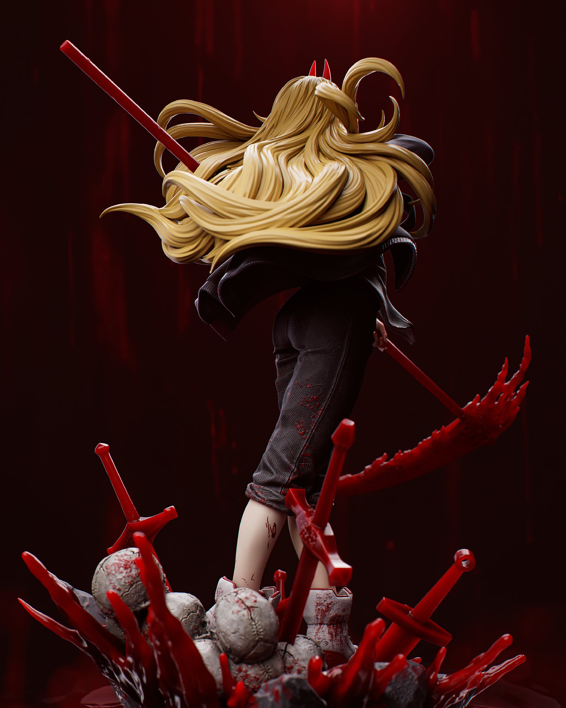 1:12 Chaotic Blood Fiend | 3D Printed Resin Garage Kit Figure | CA 3D Studios