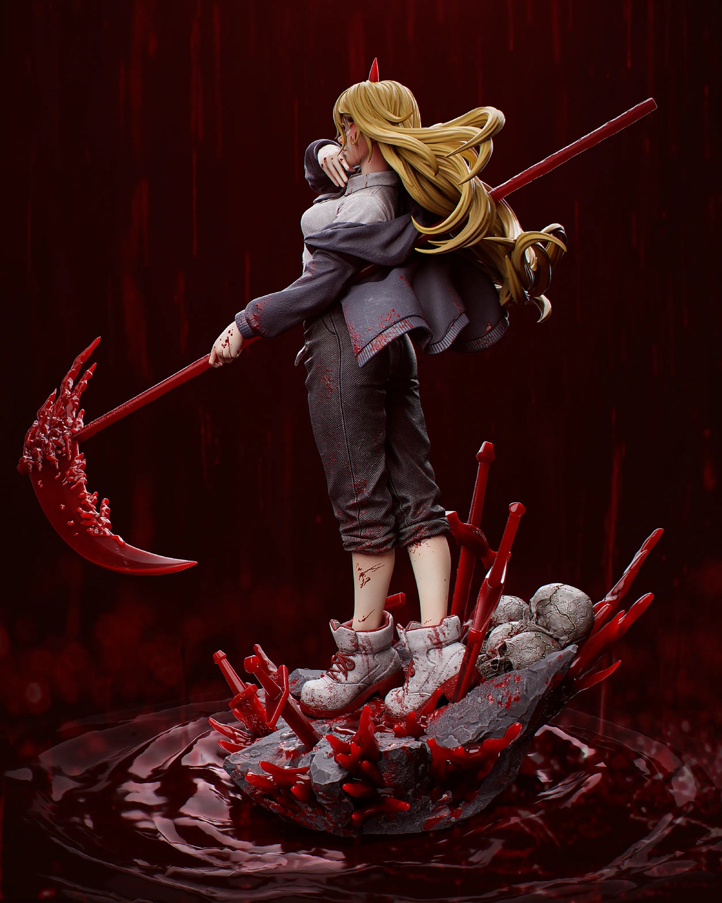 1:12 Chaotic Blood Fiend | 3D Printed Resin Garage Kit Figure | CA 3D Studios