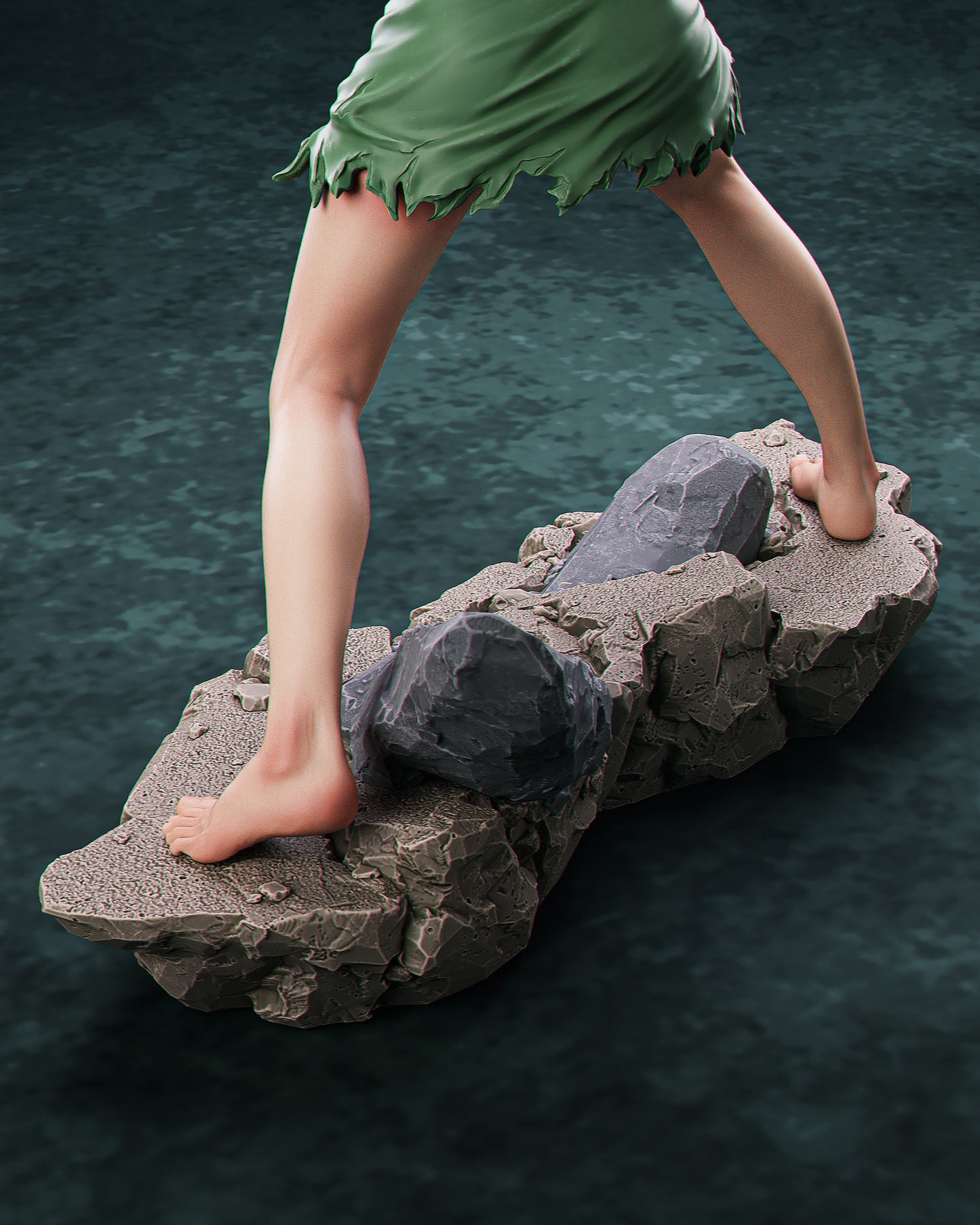 1:12 Hollow Blade | 3D Printed Resin Garage Kit Figure | CA 3D Studios