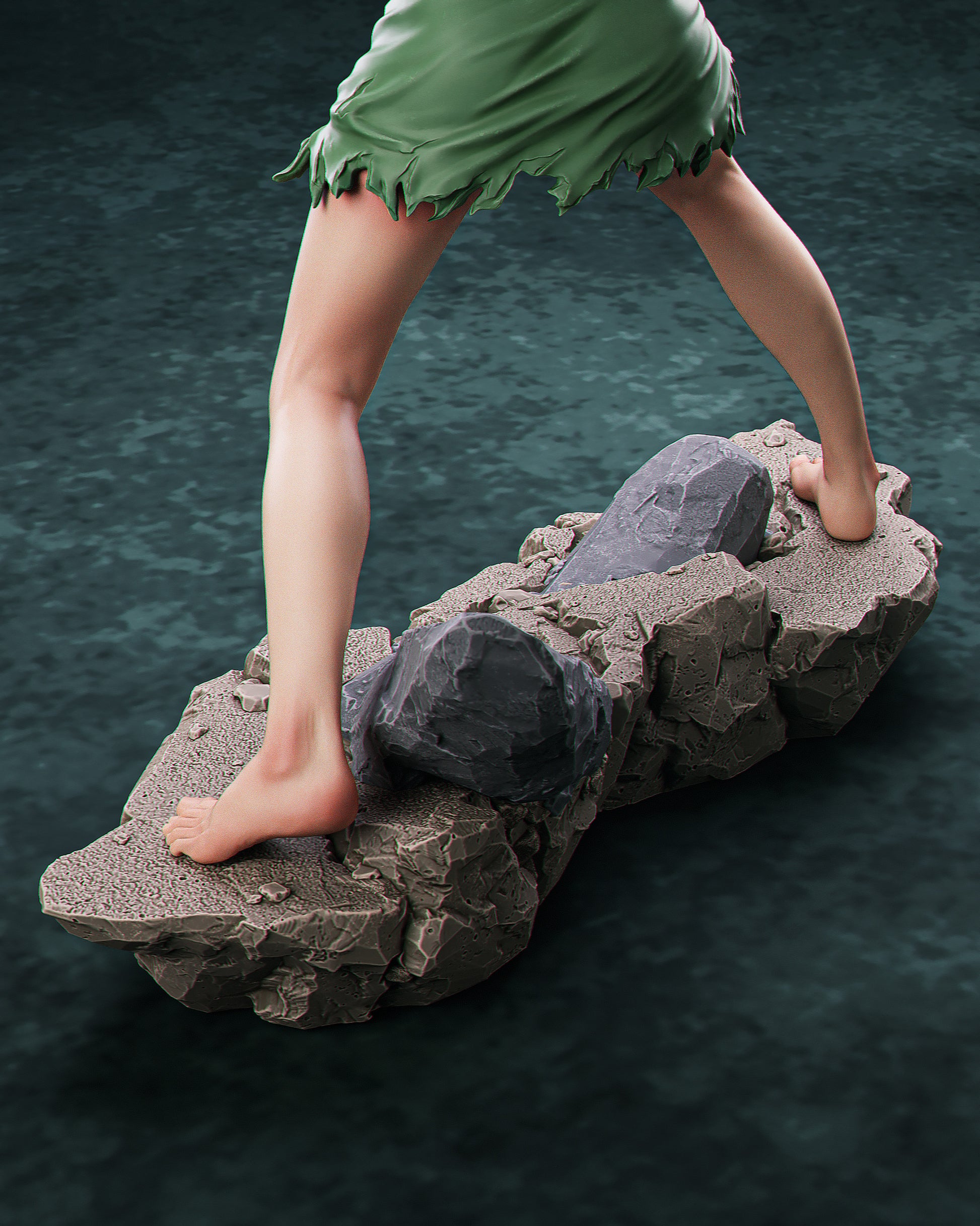 1:12 Hollow Blade | 3D Printed Resin Garage Kit Figure | CA 3D Studios