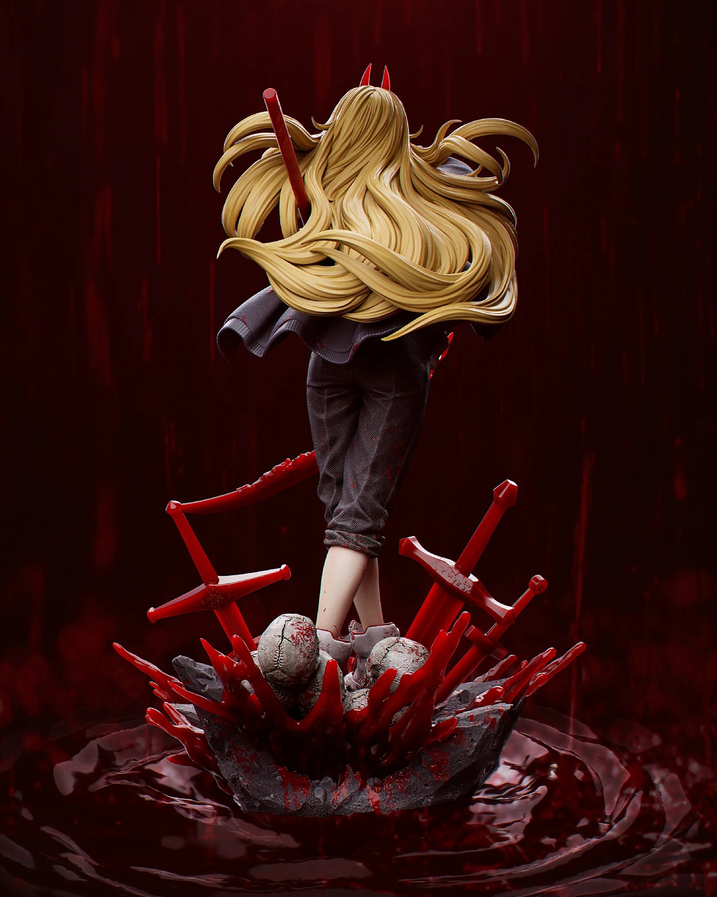 1:12 Chaotic Blood Fiend | 3D Printed Resin Garage Kit Figure | CA 3D Studios