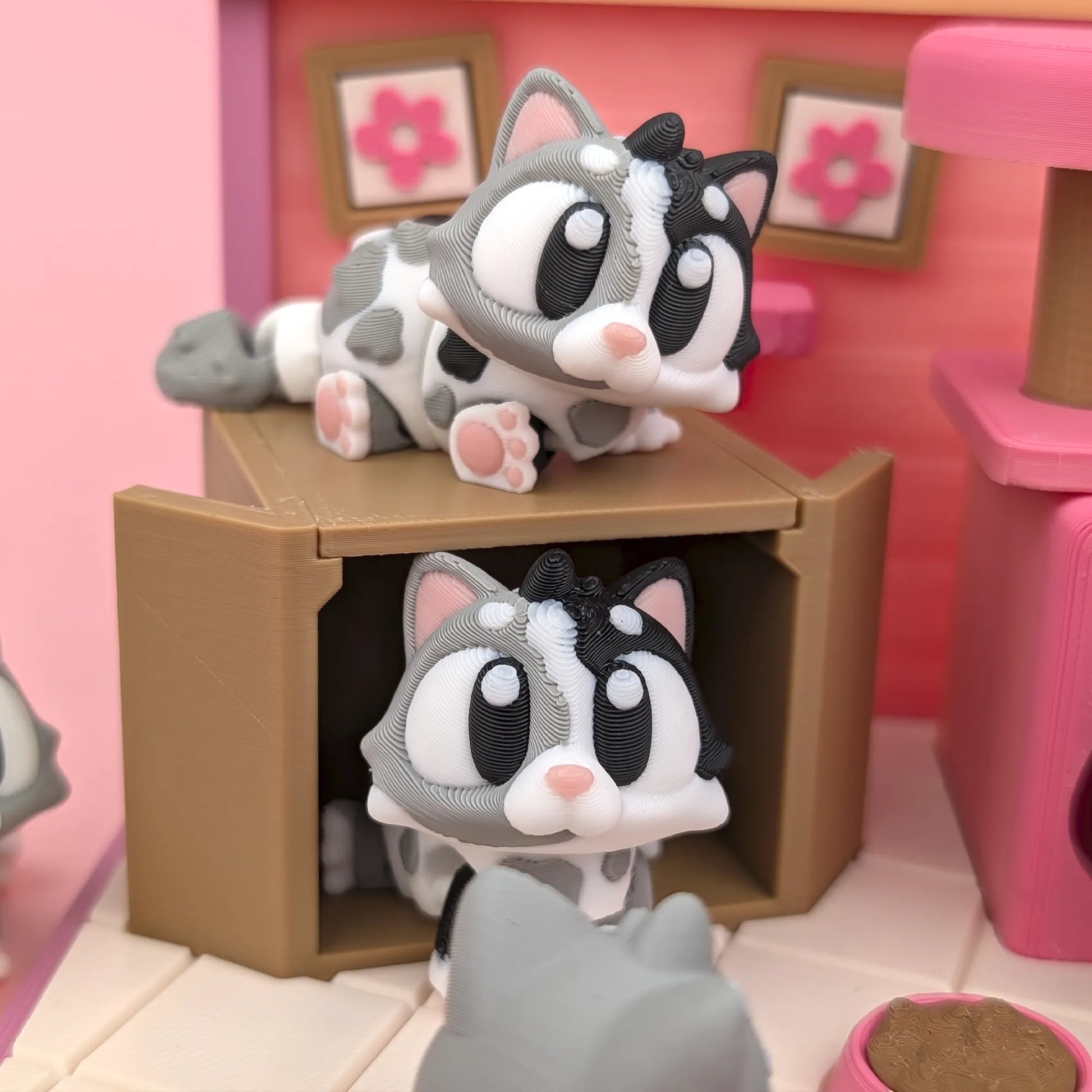 Flexi Cats Playset | 3DGOB - Tattles Told 3D