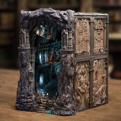 Book Nook - The Shattered King Fantasy Scene | Nerikson