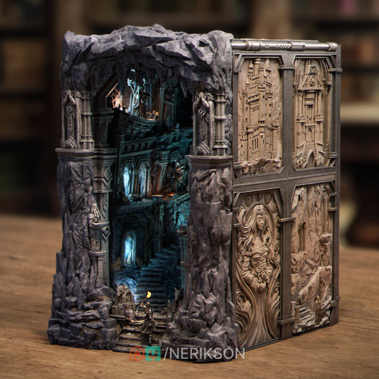 Book Nook - The Shattered King Fantasy Scene | Nerikson