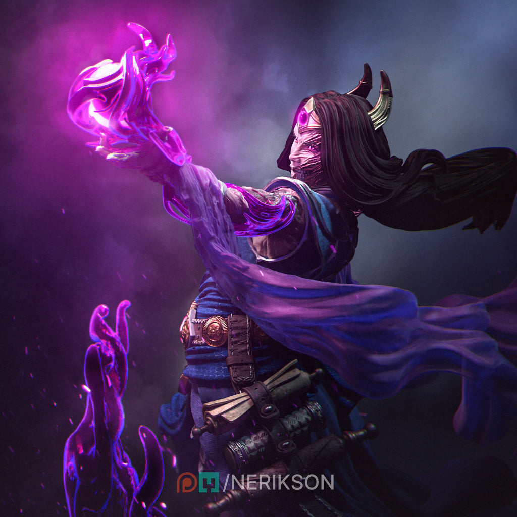 The Price of Magic | Garage Resin Kit Statue | D&D TTRPG Fantasy | Nerikson