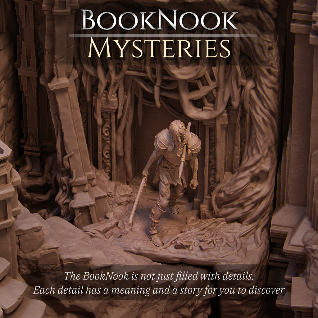 Book Nook - The Shattered King Fantasy Scene | Nerikson