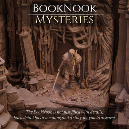 Book Nook - The Shattered King Fantasy Scene | Nerikson