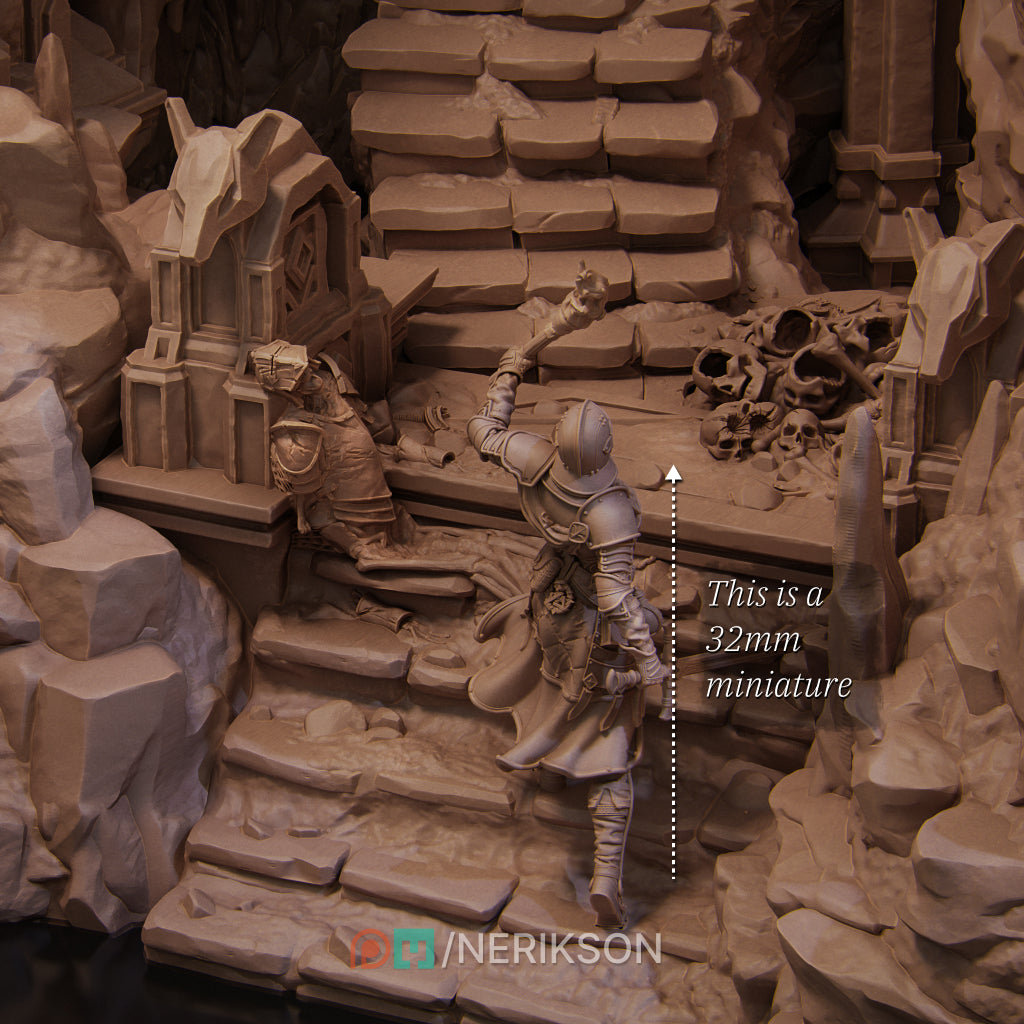 Book Nook - The Shattered King Fantasy Scene | Nerikson